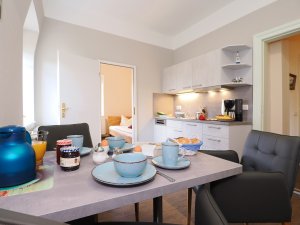 Ferienwohnung Wohnraum